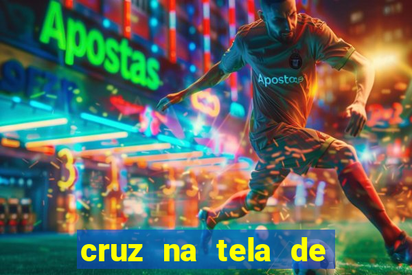 cruz na tela de cruz das